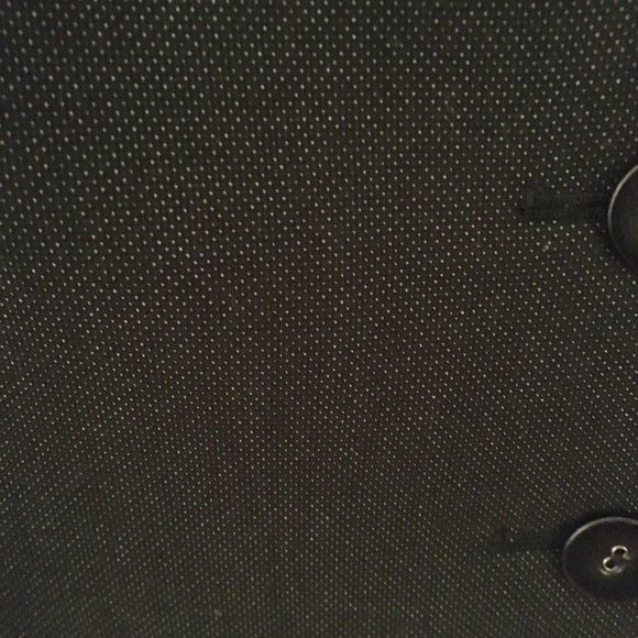 Anne Klein charcoal gray blazer jacket - Picture 5 of 6